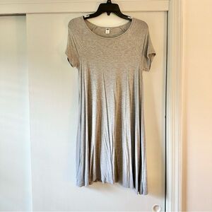Old Navy Grey Tshirt Dress